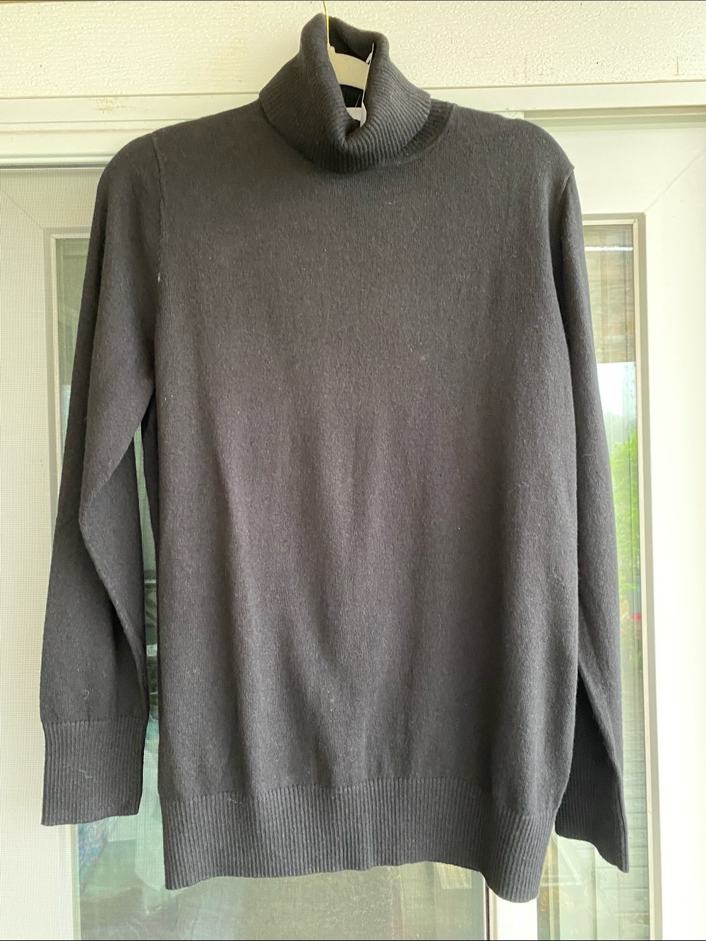 L.L. Bean Black Women's Turtleneck Sweater